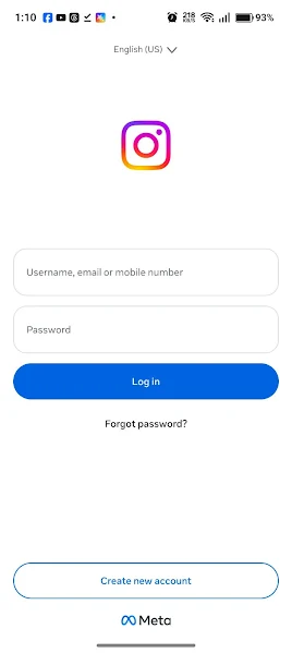 Insta Plus browsing interface